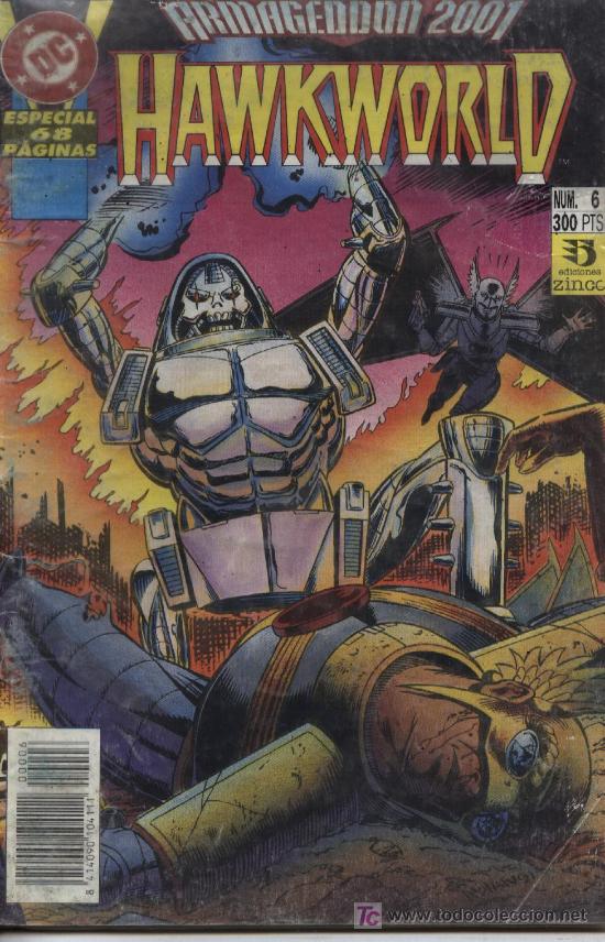 C&oacute;mics: ARMAGEDDON 2001 - Hawkworld - N&ordm; 6 - Ed. ZINCO 1987 - Foto 1