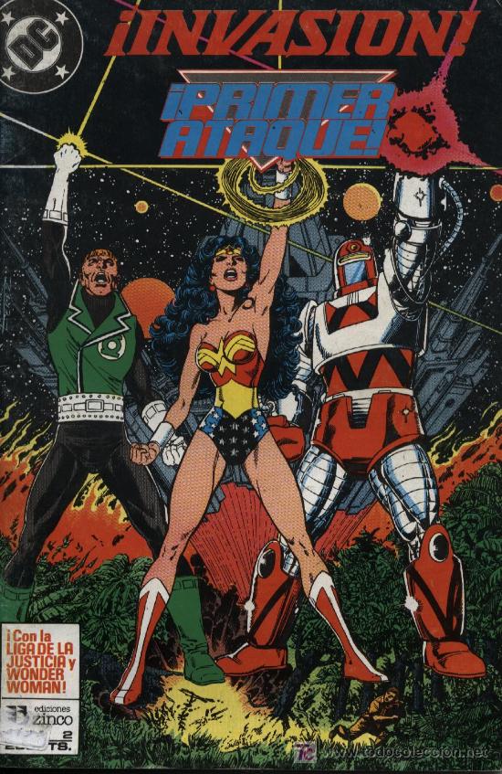 C&oacute;mics: Invasi&oacute;n  -  n&ordm; 2  -  Ed. Zinco 1990 - Foto 1