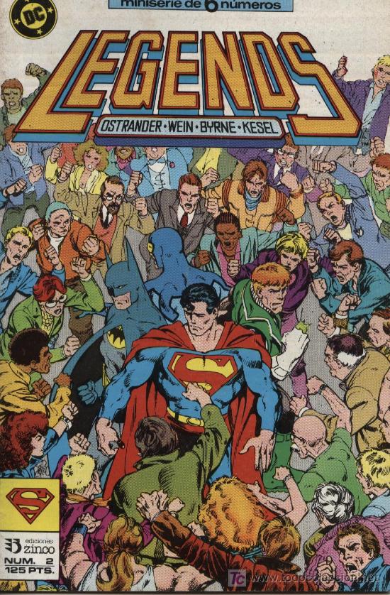 C&oacute;mics: LEGENdS - N&ordm; 2 DE 6 - ED. ZINCO 1987 - Foto 1