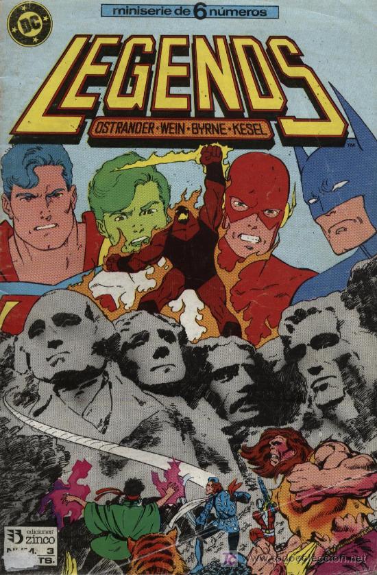 C&oacute;mics: LEGENS - N&ordm; 3 DE 6 - ED. ZINCO 1987 - Foto 1