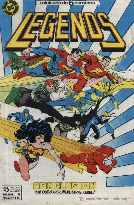 C&oacute;mics: LEGENS - N&ordm; 6 DE 6 - ED. ZINCO 1987 - Foto 1