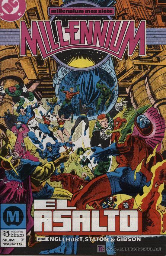 C&oacute;mics: Millennium  -  n&ordm; 7  -  Ed. Zinco 1988 - Foto 1