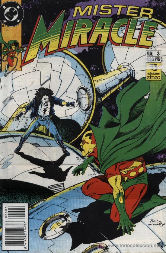 C&oacute;mics: Mister Miracle  -  n&ordm; 3  -  Ed. Zinco  1990 - Foto 1