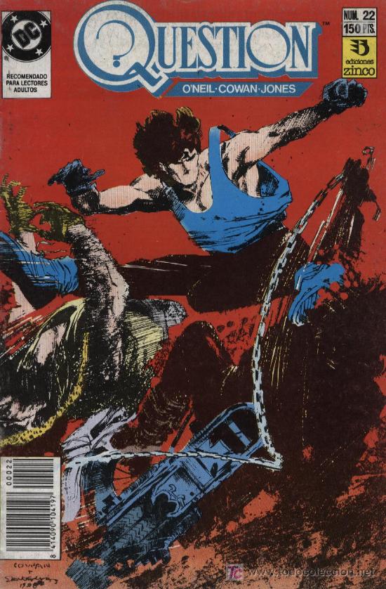 C&oacute;mics: Question  -  n&ordm; 22  -  Ed. Zinco  1988 - Foto 1