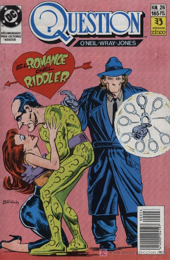 C&oacute;mics: Question  -  n&ordm; 26  -  Ed. Zinco  1989 - Foto 1