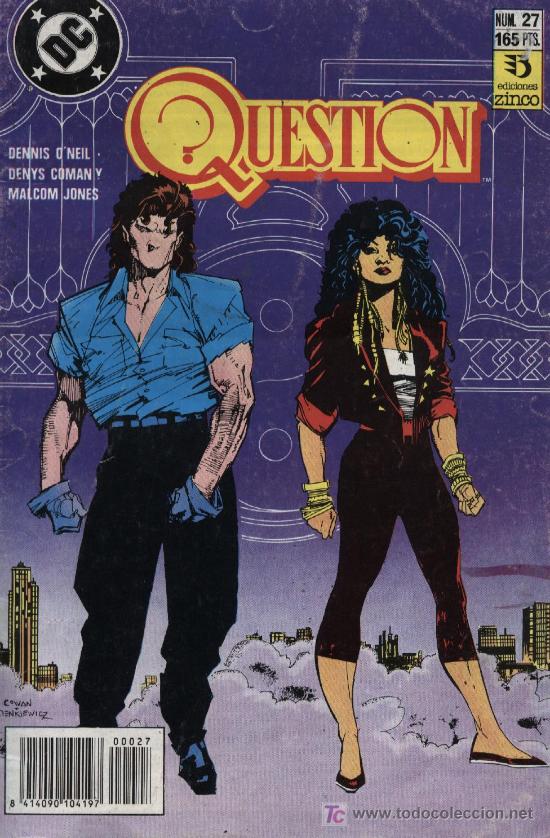 C&oacute;mics: Question  -  n&ordm; 27  -  Ed. Zinco  1989 - Foto 1