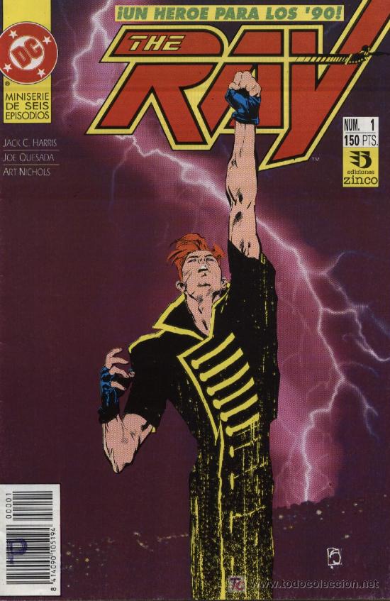 C&oacute;mics: The Ray  -  n&ordm; 1 (de 6)  -  Ed. forum  1992 - Foto 1