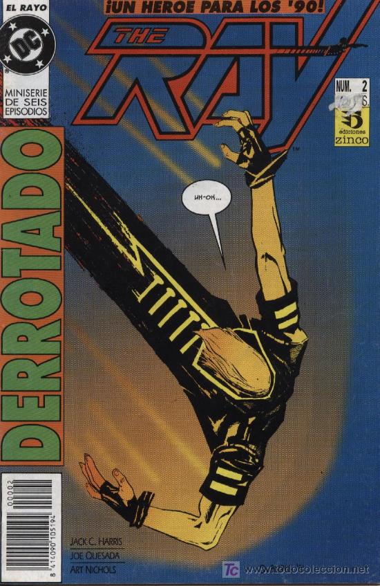C&oacute;mics: The Ray  -  n&ordm; 2 (de 6)  -  Ed. forum  1992 - Foto 1