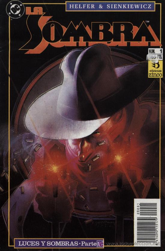 C&oacute;mics: La Sombra  -  n&ordm; 1  -  Ed. Zinco  1991 - Foto 1