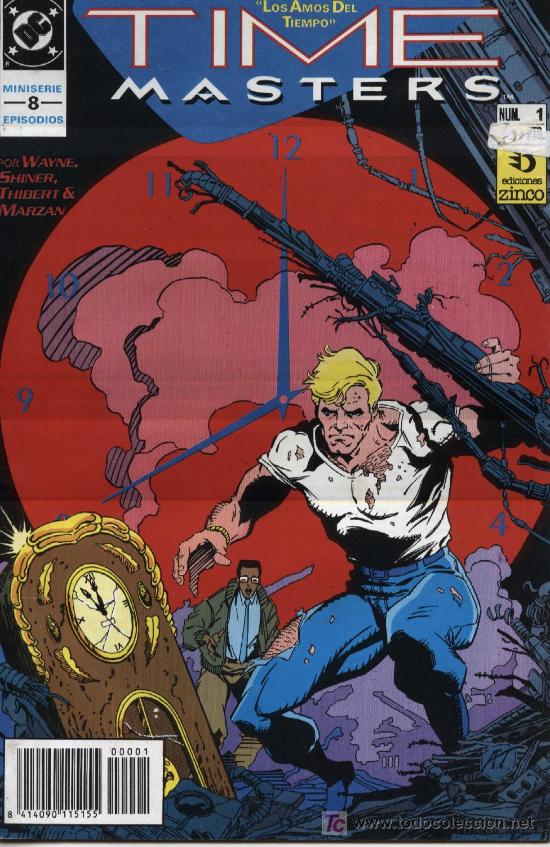 C&oacute;mics: Time Masters  -  n&ordm; 1  -  Ed. Zinco  1990 - Foto 1