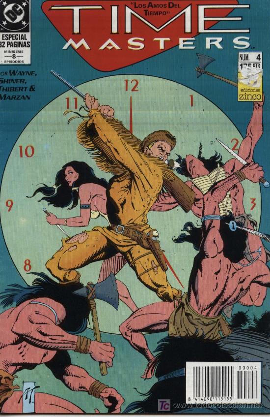 C&oacute;mics: Time Masters  -  n&ordm; 4  -  Ed. Zinco  1990 - Foto 1