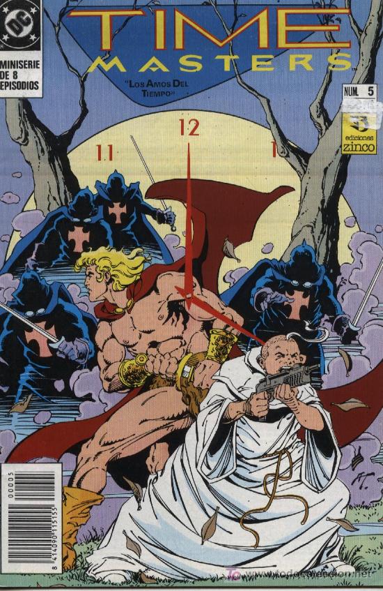 C&oacute;mics: Time Masters  -  n&ordm; 5  -  Ed. Zinco  1990 - Foto 1