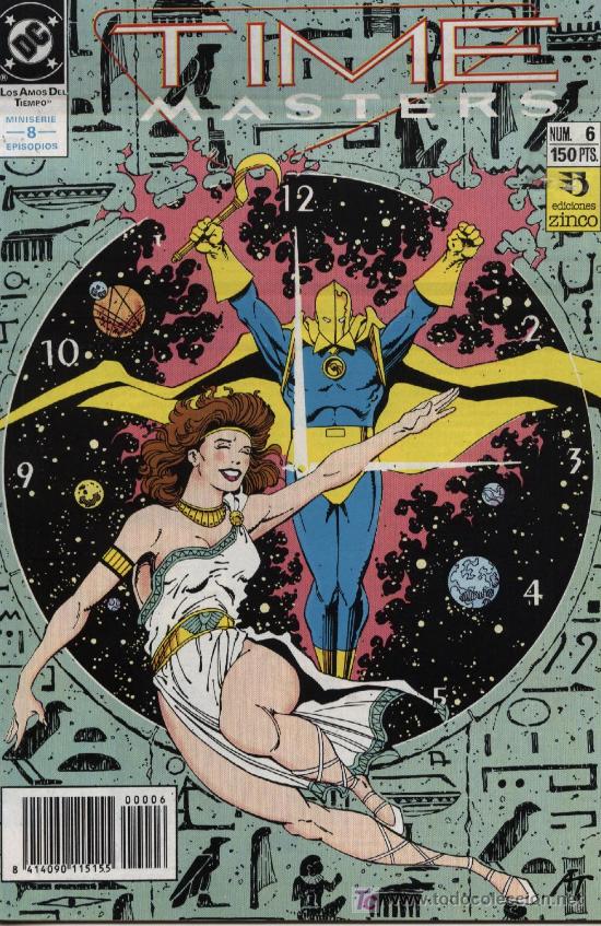 C&oacute;mics: Time Masters  -  n&ordm; 6  -  Ed. Zinco  1990 - Foto 1