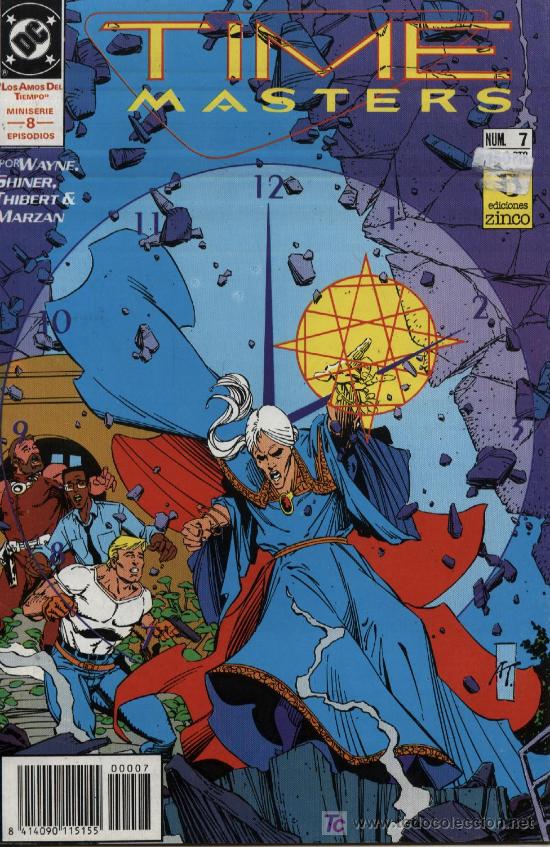 C&oacute;mics: Time Masters  -  n&ordm; 7  -  Ed. Zinco  1990 - Foto 1