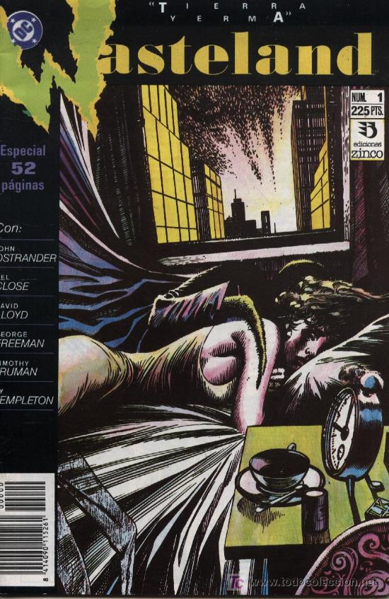 C&oacute;mics: Wasteland  -  n&ordm; 1  -  Ed. Zinco  1990 - Foto 1