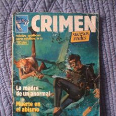 Cómics: CRIMEN Nº 35 RELATOS GRAFICOS PARA ADULTOS SUCESOS REALES ZINCO 1984. Lote 6112711