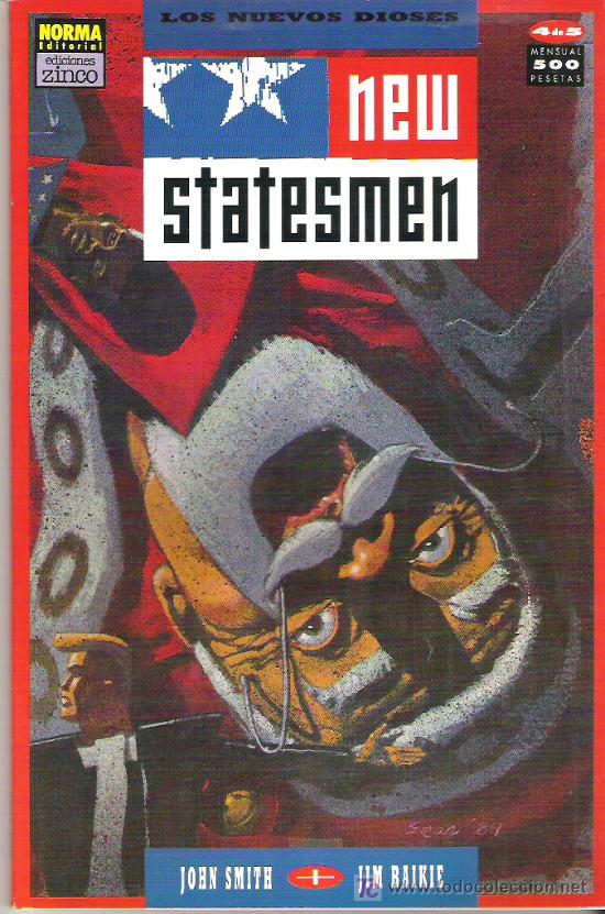 C&oacute;mics: NEW STATESMEN 4 DE 5 ****SEPT 1991***EDICIONES NORMA ZINCO - Foto 1