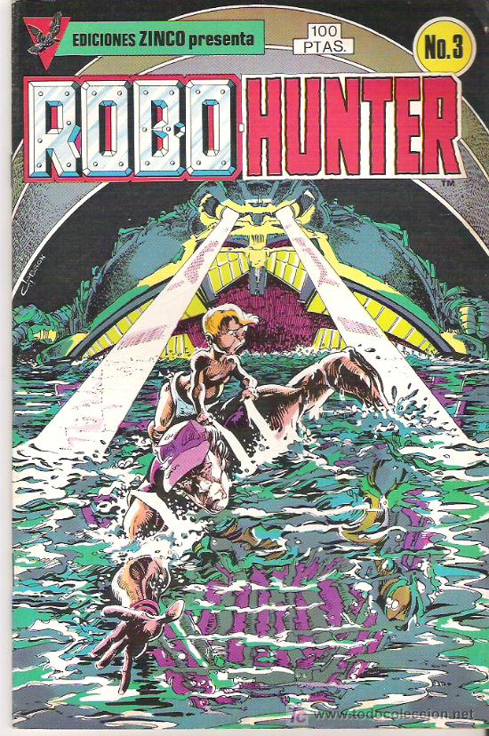 C&oacute;mics: ROBO HUNTER - NO 3 ***1984 - Foto 1