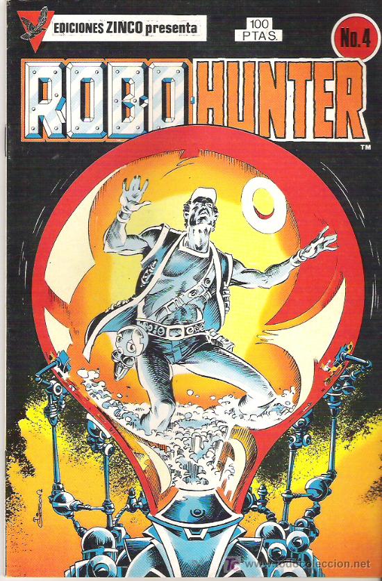 C&oacute;mics: ROBO HUNTER - NO 4 ***1984 - Foto 1