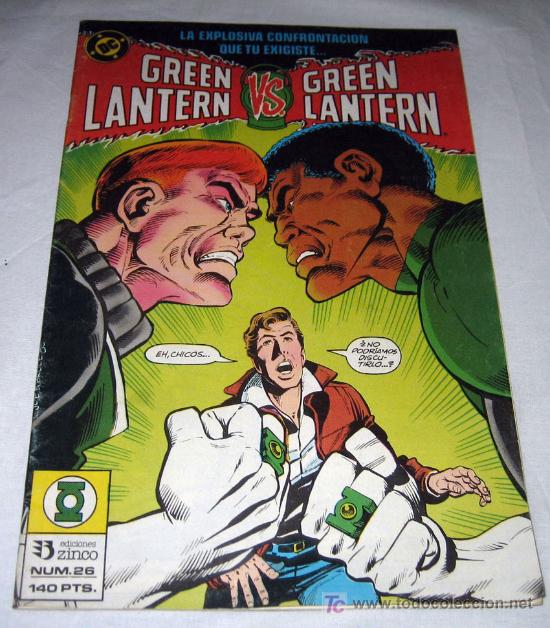 C&oacute;mics: GREEN LANTERN VS GREEN LANTERN N&ordm; 26 - EDICIONES ZINCO - - Foto 1