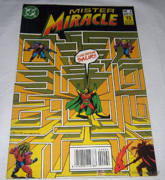 C&oacute;mics: MISTER MIRACLE NUMERO 4 - EDICIONES ZINCO - - Foto 1