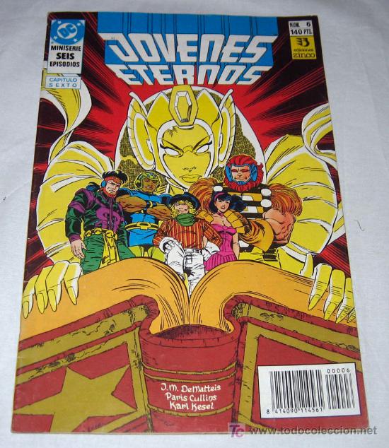 C&oacute;mics: JOVENES ETERNOS NUMERO 6 - EDICIONES ZINCO - - Foto 1