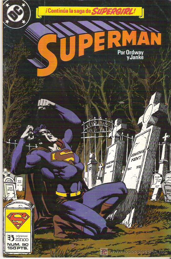 C&oacute;mics: SUPERMAN NUM 50 +++EL PRECIO ***1989*** CONDICION EXCEPCIONAL - Foto 1