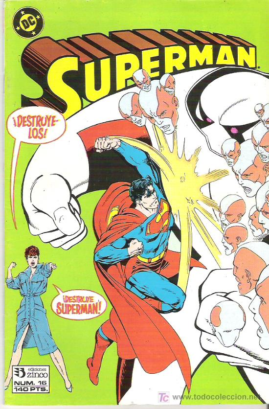 C&oacute;mics: SUPERMAN - LOS ULTIMOS QUINIENTOS *** JULIO DE 1987 - Foto 1