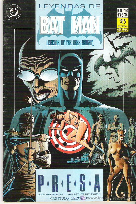 C&oacute;mics: LEYENDAS DE BATMAN *** PRESA ***NUM 13****1990 - Foto 1