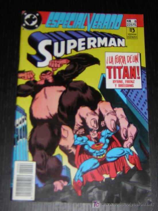 C&oacute;mics: SUPERMAN ESPECIAL VERANO N&ordm;6 - EDICIONES ZINCO - Foto 1