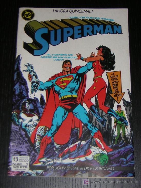C&oacute;mics: SUPERMAN N&ordm;7 - EDICIONES ZINCO - Foto 1