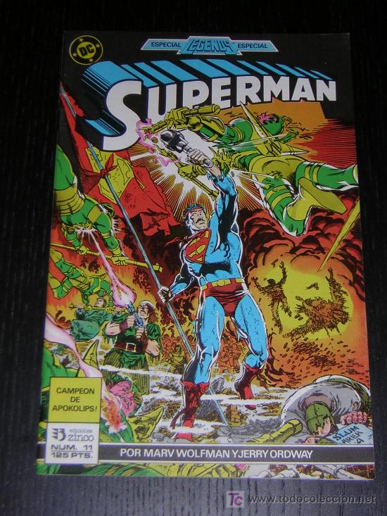 C&oacute;mics: SUPERMAN N&ordm;11 - EDICIONES ZINCO - Foto 1