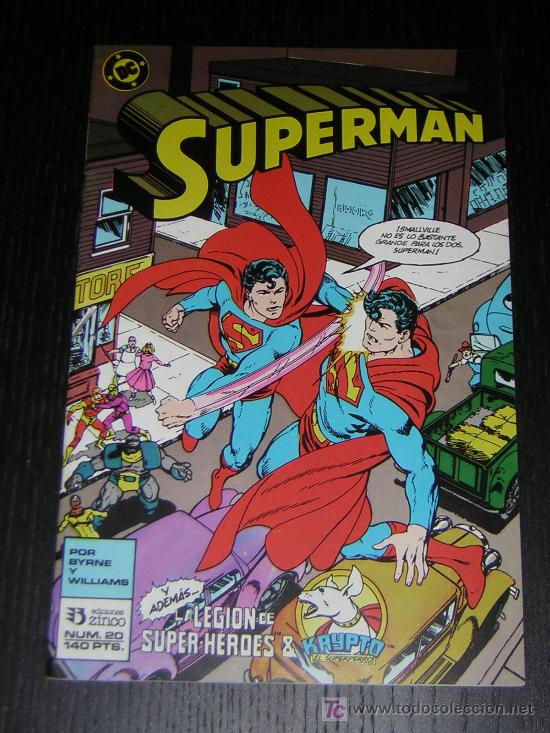 C&oacute;mics: SUPERMAN N&ordm;20 - EDICIONES ZINCO - COMIC - Foto 1