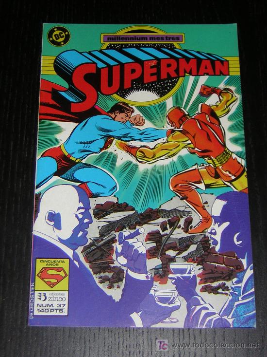 C&oacute;mics: SUPERMAN N&ordm;37 - EDICIONES ZINCO - COMIC - Foto 1