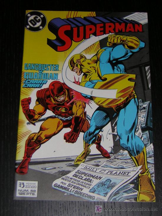 C&oacute;mics: SUPERMAN N&ordm;58 - EDICIONES ZINCO - COMIC - Foto 1