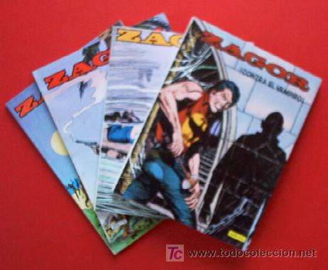 C&oacute;mics: 4 COMICS - ZAGOR - EDICIONES ZINCO - Foto 1
