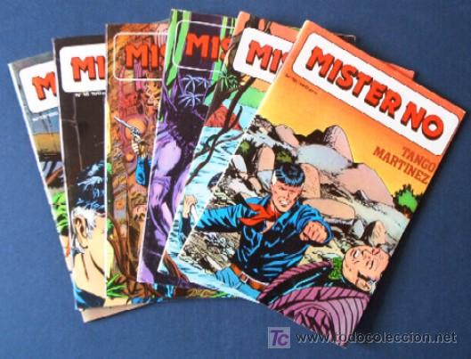 C&oacute;mics: 6 COMICS - MISTER NO - EDICIONES ZINCO - Foto 1