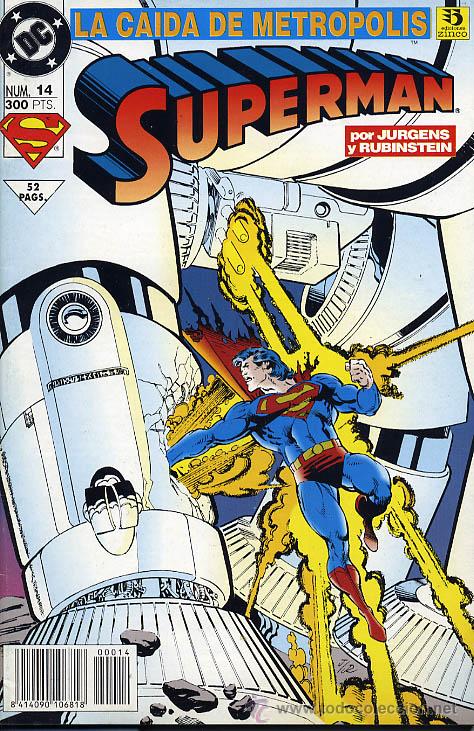 C&oacute;mics: SUPERMAN N&ordm; 14. LA CAIDA DE METROPOLIS - Foto 1