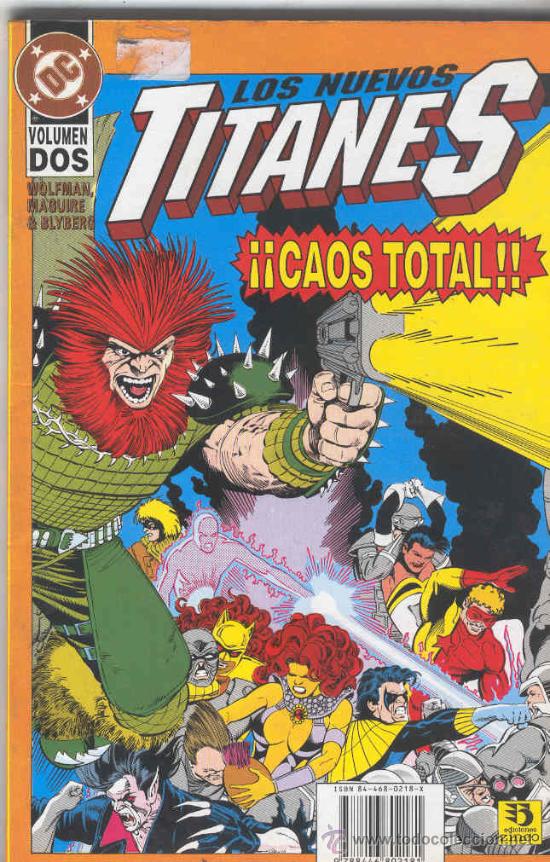 C&oacute;mics: Los Nuevos Titanes . n&ordm; 2 . Caos Total . - Foto 1