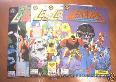 C&oacute;mics: LEGENDS. 5 COMICS DE MINISERIE DE 6 COMICS.1987. C2362 - Foto 1