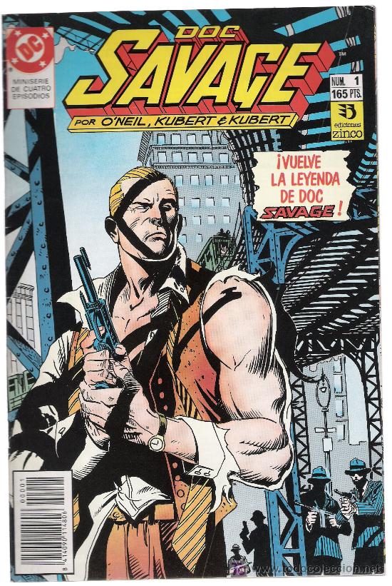 C&oacute;mics: Doc Savage. Zinco 1987. n&ordm; 1 - Foto 1