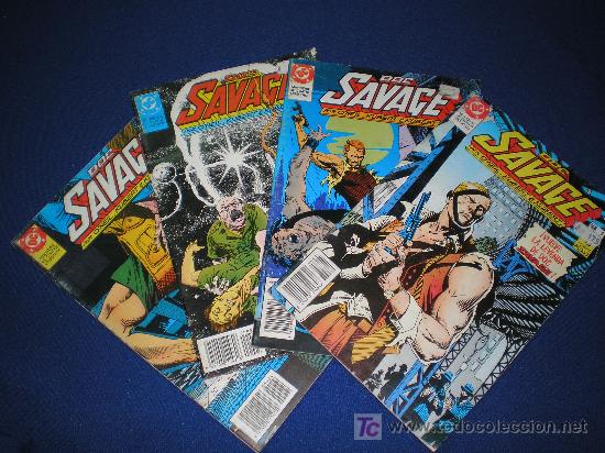 C&oacute;mics: DOC SAVAGE N&ordm; 1 AL 4 - COLECCION COMPLETA - ZINCO - Foto 1