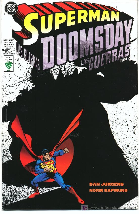 C&oacute;mics: OCASION :SUPERMAN ,Las Guerras Doomsday  TOMO 1 - Foto 1