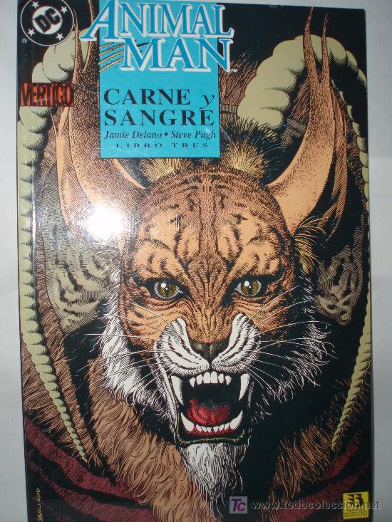 C&oacute;mics: OFERTA :  ANIMAL MAN,  (Libro num 3 de 3) - Foto 1