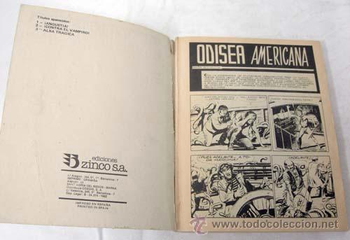 C&oacute;mics: Zagor n&ordm; 4 Odisea americana Comics Zinco 1982 - Foto 2