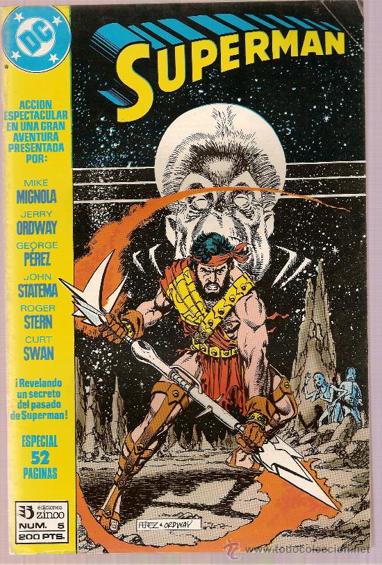 C&oacute;mics: COMIC SUPERMAN N&ordm; 5 EDICIONES ZINCO 1984 - Foto 1