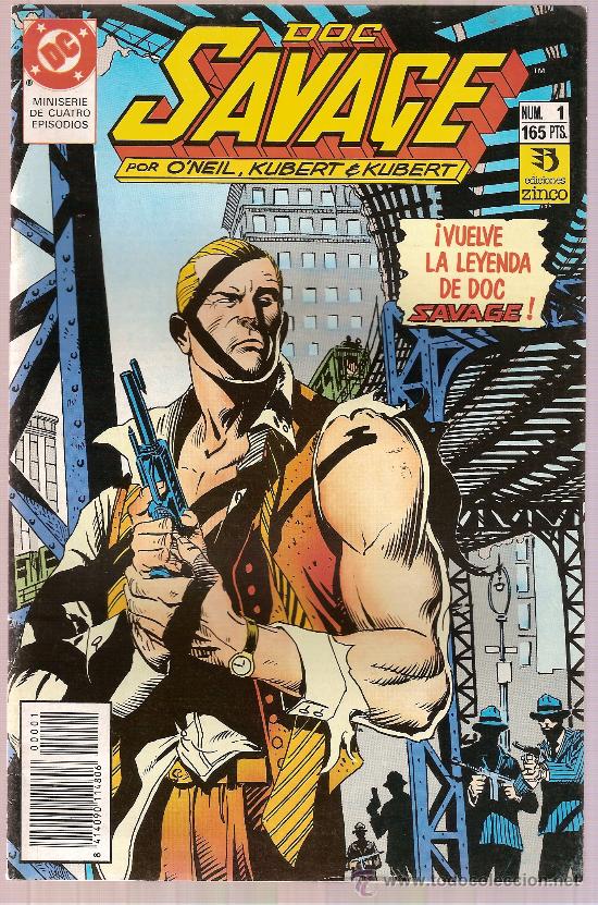 C&oacute;mics: COMIC DOC SAVAGE N&ordm; 1 VUELVE LA LEYENDA EDICIONES ZINCO - Foto 1
