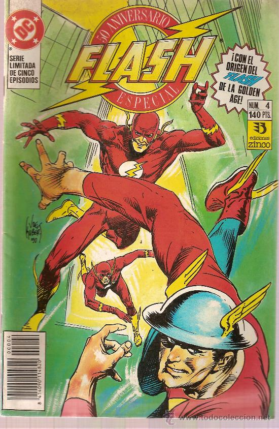 C&oacute;mics: COMIC FLASH N&ordm; 4 50 ANIVERSARIO ESPECIAL EDICIONES ZINCO - Foto 1