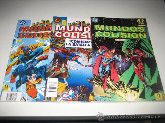 C&oacute;mics: MUNDOS EN COLISION - 3 TOMOS - Foto 1