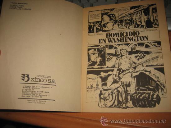 C&oacute;mics: KEN PARKER  N&ordm; 4 HOMICIDIO EN WASHINGTON - Foto 2